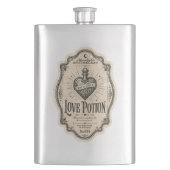 Flasque Potion de l'Apothicaire Sorcière Vintage (devant)