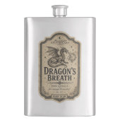 Flasque Potion de l'Apothicaire Sorcière Vintage (devant)