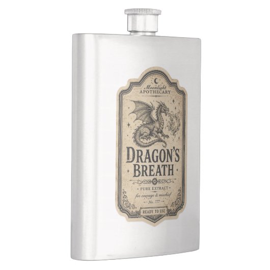 Flasque Potion de l'Apothicaire Sorcière Vintage (Droite)
