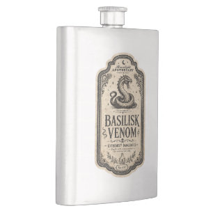 Flasque Potion de l'Apothicairerie de Sorcière Vintage