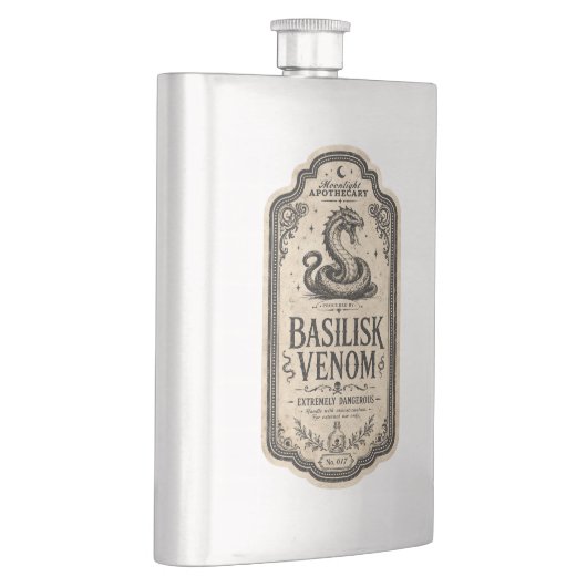 Flasque Potion de l'Apothicairerie de Sorcière Vintage (Droite)