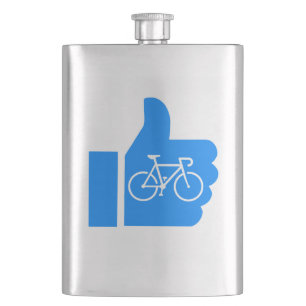 Flasque Pouces vers le haut Cyclisme