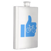 Flasque Pouces vers le haut Cyclisme (Droite)