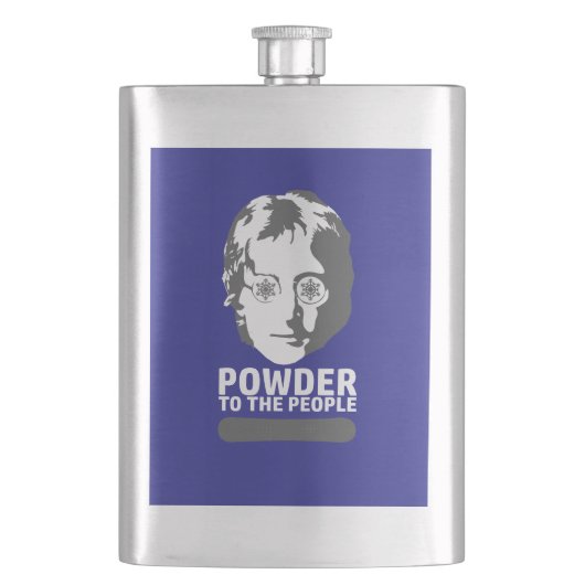 Flasque Poudre Pour Le Peuple (snowboard) (devant)