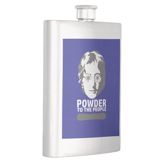 Flasque Poudre Pour Le Peuple (snowboard) (Droite)