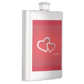 Flasque Pour vous Valentine's Day Hearts Design-21987 (Droite)
