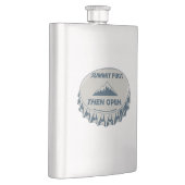 Flasque Premier sommet, puis ouverture (Droite)