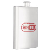 Flasque Prenez La Pilule Rasée (Droite)