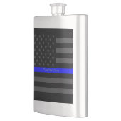 Flasque Présentation personnalisée d'un drapeau américain  (Gauche)