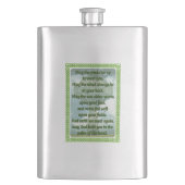 Flasque Prière irlandaise (devant)