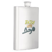 Flasque Profitez de la vie (Droite)