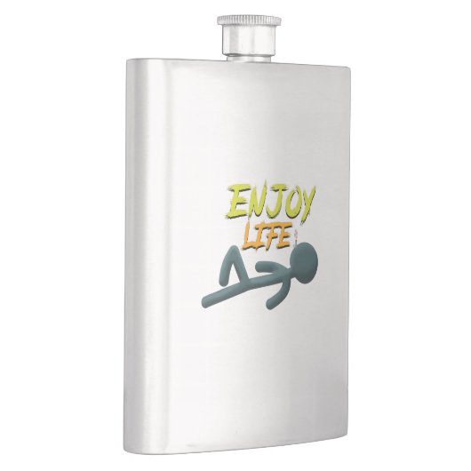 Flasque Profitez de la vie (Droite)