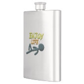 Flasque Profitez de la vie (Gauche)