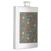 Flasque Protea Floral Block Imprimer Millefleur darnes (Droite)
