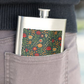 Flasque Protea Floral Block Imprimer Millefleur darnes (En situation)