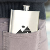 Flasque Protéger nos terres publiques Montagne (En situation)