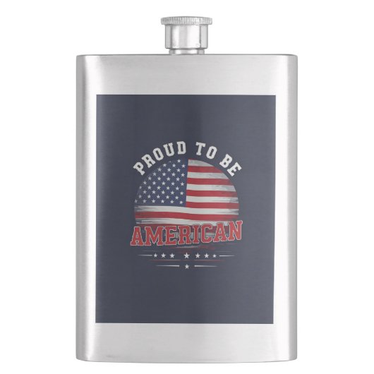 Flasque Proud to be American (devant)