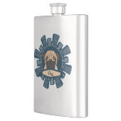 Flasque pug en ville (Gauche)