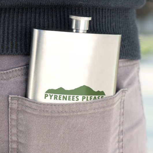 Flasque Pyrénées S'Il Vous Plaît (En situation)