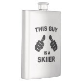 Flasque Que vous descendiez, traversez le pays, télémark, (Droite)