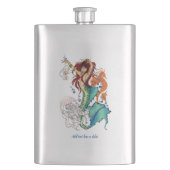 Flasque Queue Turquoise de sirène d'Imaginaire (devant)