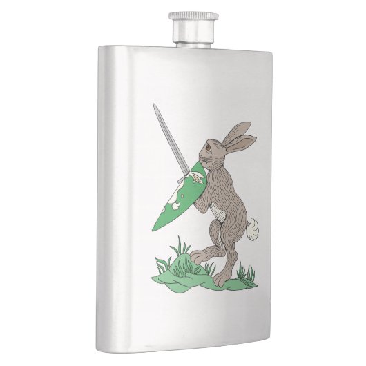 Flasque Rabbit de guerrier médiéval (Droite)