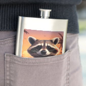 Flasque Raccoon Holiday (En situation)