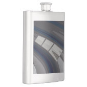 Flasque Race on blue gray track (Droite)