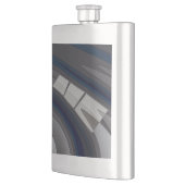 Flasque Race on blue gray track (Gauche)