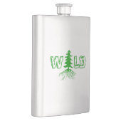 Flasque Racines sauvages en plein air (Droite)