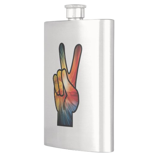 Flasque Rainbow Peace (Gauche)