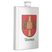 Flasque Ramos Bouclier héraldique (Droite)