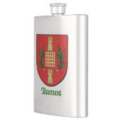 Flasque Ramos Bouclier héraldique (Gauche)