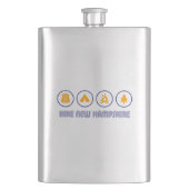 Flasque Randonnée dans le New Hampshire (devant)