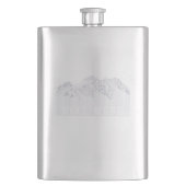 Flasque Randonnée Plus Montagnes (devant)