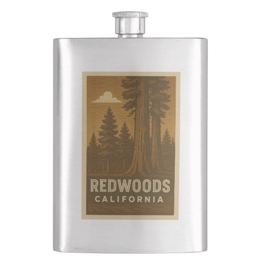 Flasque Redwoods National Park California Flask (devant)