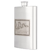 Flasque Rejoignez ou mourrez le crotale : Caricature Benja (Gauche)