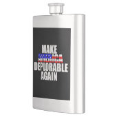 Flasque Rendre l'Amérique déplorable (Gauche)