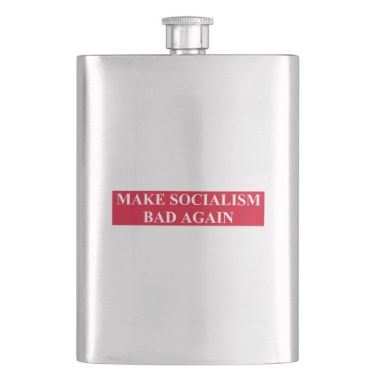 Flasque Rendre le socialisme malade (devant)