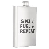 Flasque Répétition du carburant de ski (Droite)