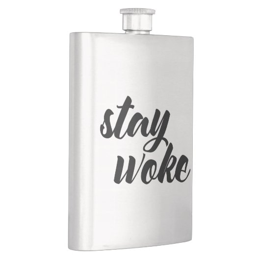 Flasque Restez Woke (Droite)