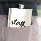 Flasque Restez Woke (En situation)