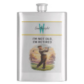 Flasque Retraite intemporelle (devant)