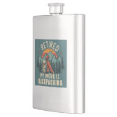 Flasque Retraité Mon travail est le retour (Gauche)