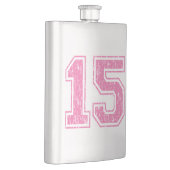 Flasque Rétro 15 Rose (Droite)