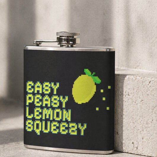 Flasque Retro 8 Bits Lemon Squeezy - Drôle de Joue