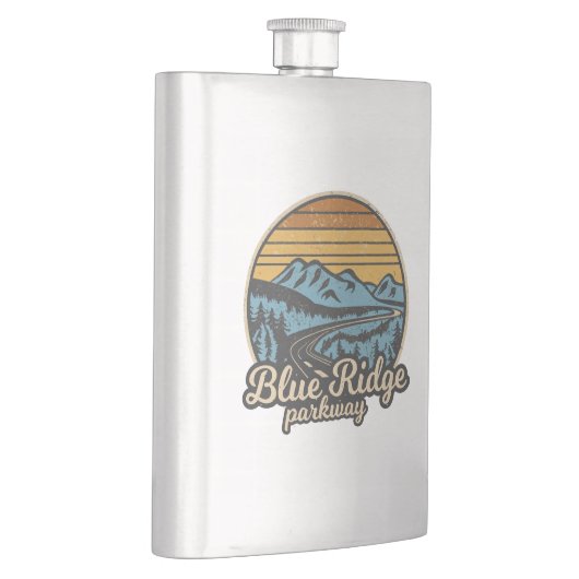 Flasque Rétro Blue Ridge Parkway (Droite)