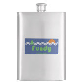 Flasque Rétro du parc national Fundy (devant)