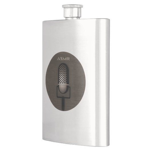 Flasque Rétro microphone d'ASMR (Gauche)