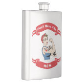 Flasque Retro Ne pas Mess avec MOM (Droite)